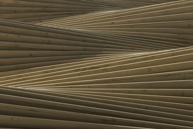 pexels photo 4767063 4767063 Abstract wooden structure with overlapping beams creating an intricate geometric pattern.